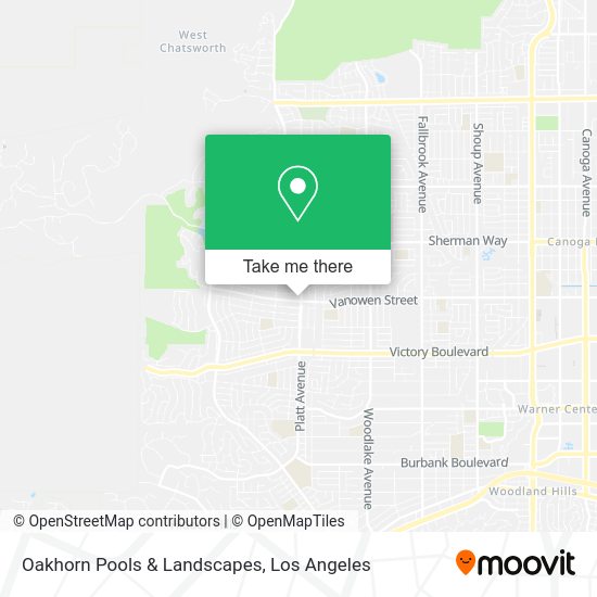Oakhorn Pools & Landscapes map