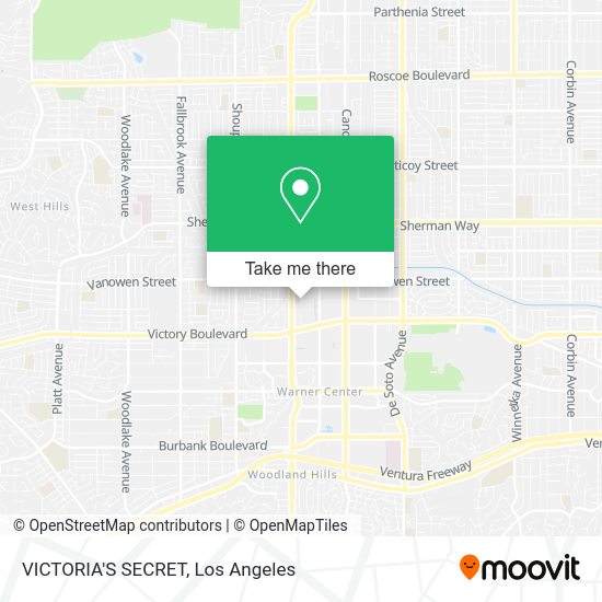 Mapa de VICTORIA'S SECRET