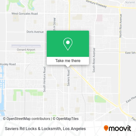 Saviers Rd Locks & Locksmith map