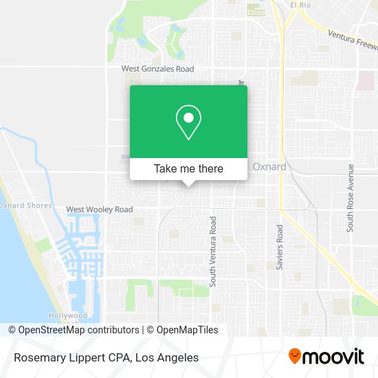 Rosemary Lippert CPA map