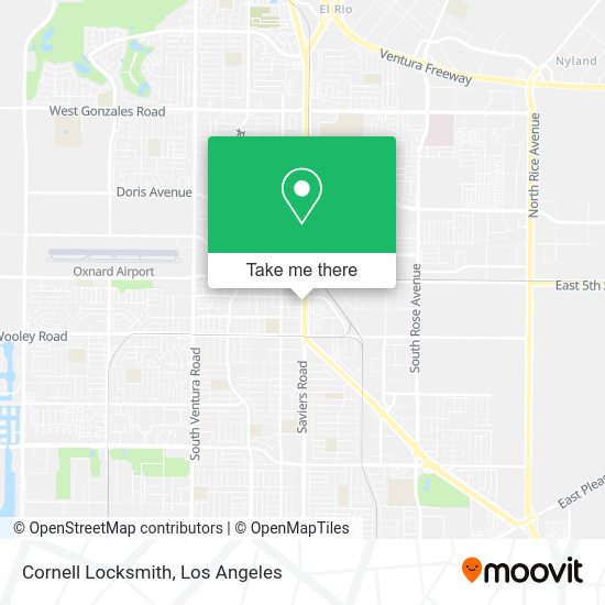 Cornell Locksmith map