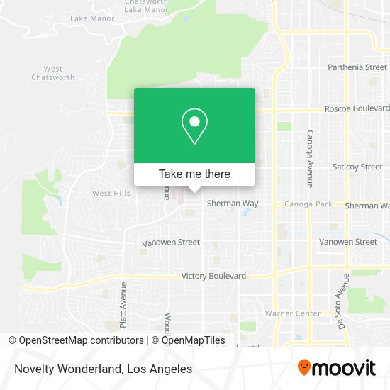 Novelty Wonderland map
