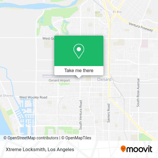 Mapa de Xtreme Locksmith