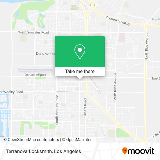 Terranova Locksmith map