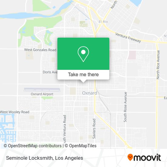 Seminole Locksmith map