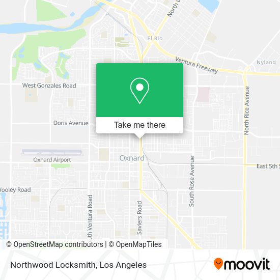 Mapa de Northwood Locksmith