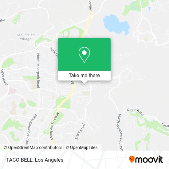 TACO BELL map