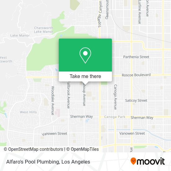 Alfaro's Pool Plumbing map
