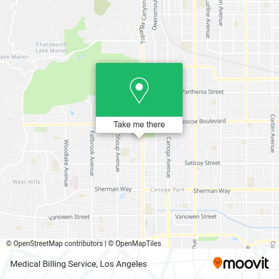 Medical Billing Service map