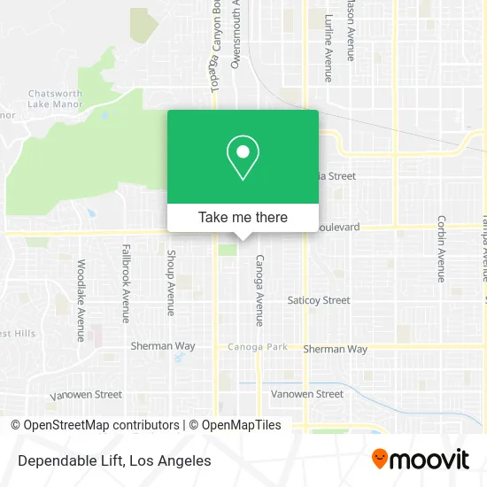 Dependable Lift map