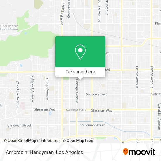 Ambrocini Handyman map