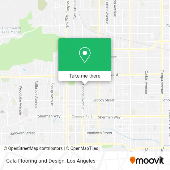Mapa de Gala Flooring and Design