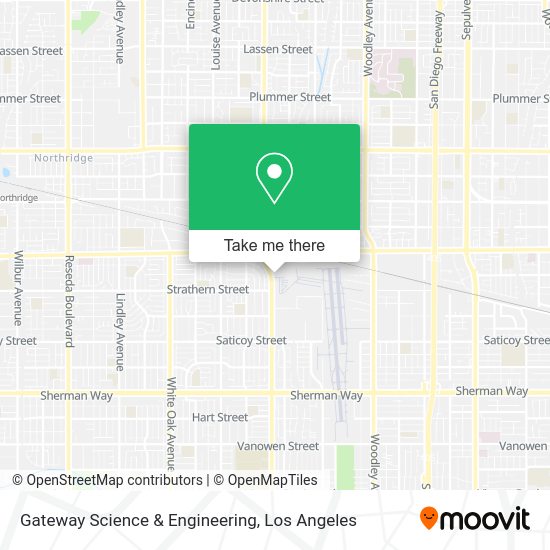Mapa de Gateway Science & Engineering