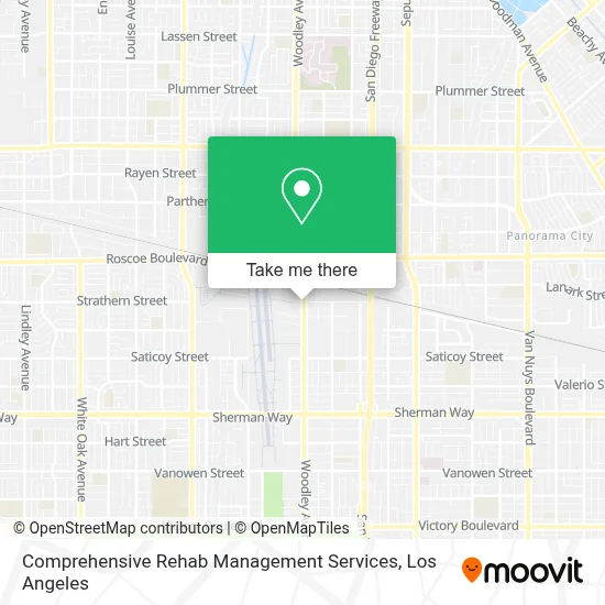 Comprehensive Rehab Management Services map