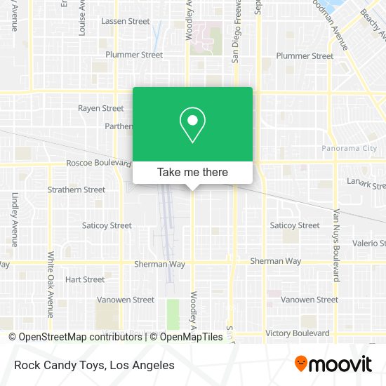 Mapa de Rock Candy Toys
