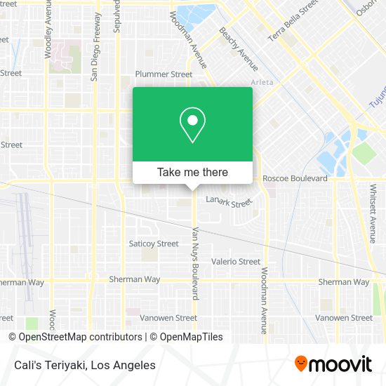 Mapa de Cali's Teriyaki