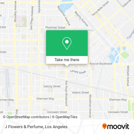 J Flowers & Perfume map