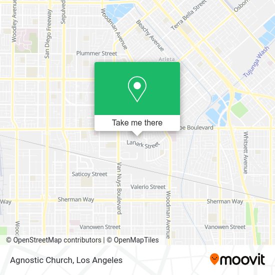 Agnostic Church map