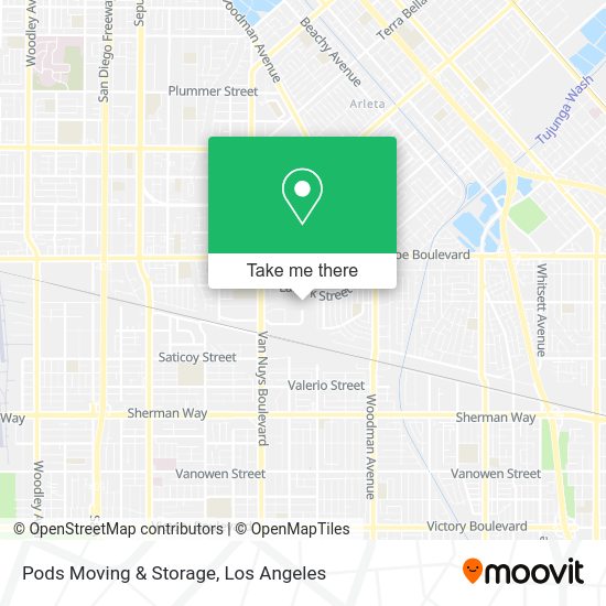 Mapa de Pods Moving & Storage