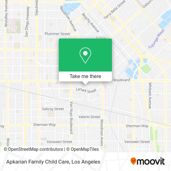 Apkarian Family Child Care map