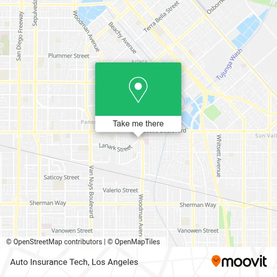 Auto Insurance Tech map