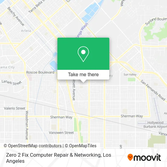 Zero 2 Fix Computer Repair & Networking map