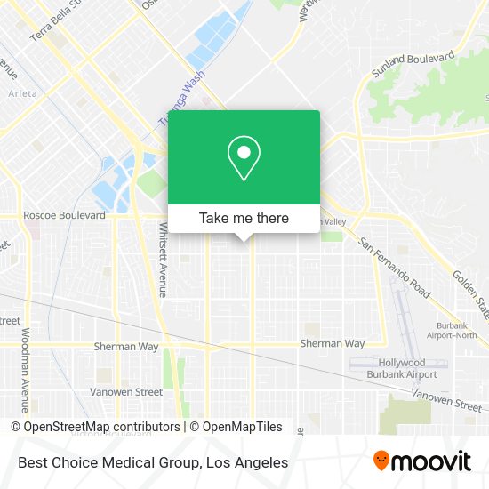 Best Choice Medical Group map