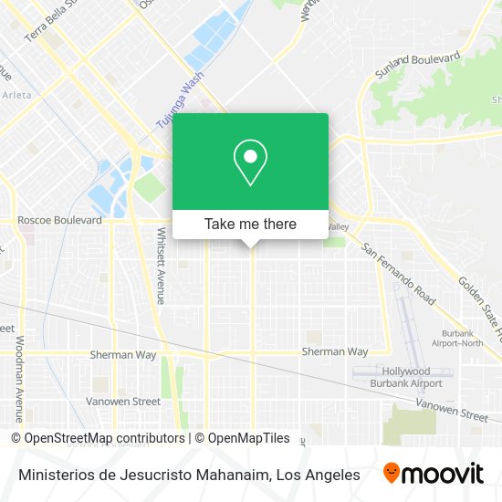 Mapa de Ministerios de Jesucristo Mahanaim