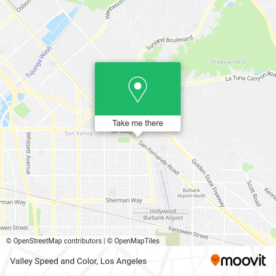 Valley Speed and Color map