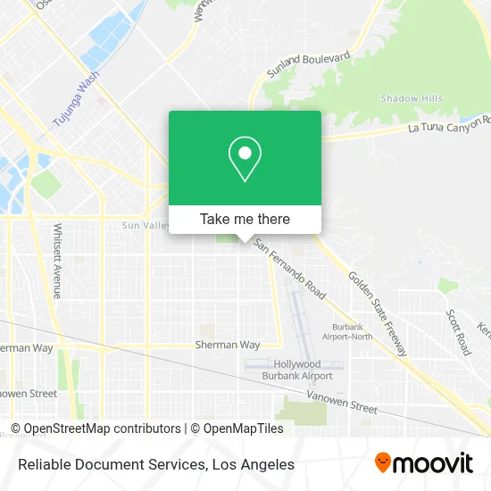Reliable Document Services map