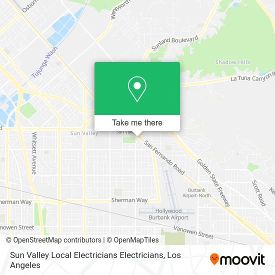 Sun Valley Local Electricians Electricians map