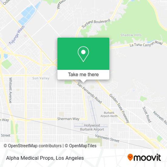 Alpha Medical Props map