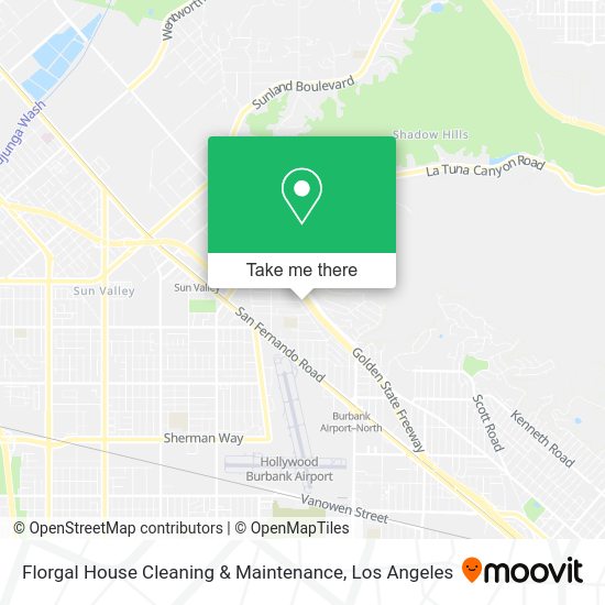 Florgal House Cleaning & Maintenance map