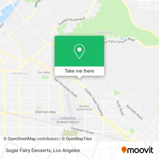 Sugar Fairy Desserts map