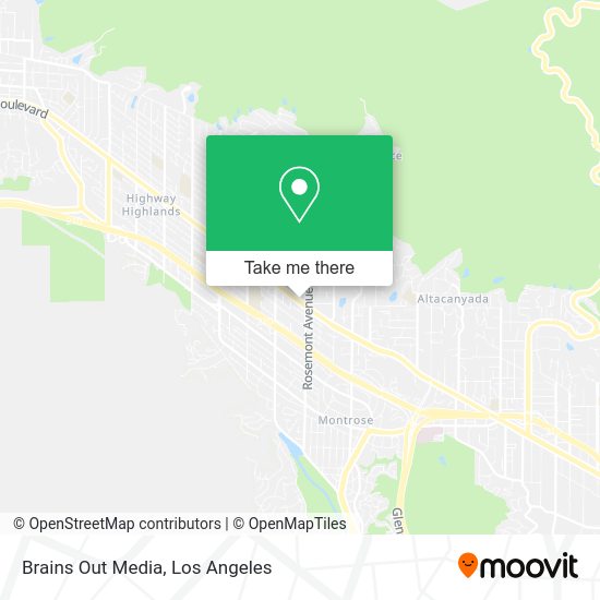 Brains Out Media map