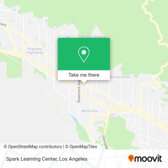 Mapa de Spark Learning Center