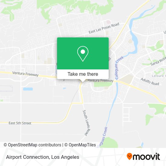 Airport Connection map