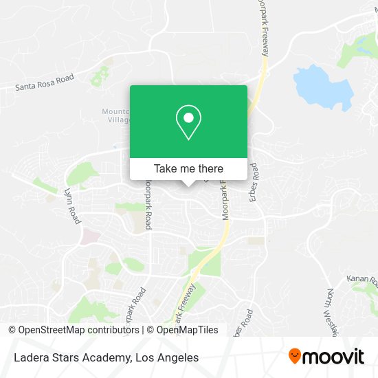 Ladera Stars Academy map
