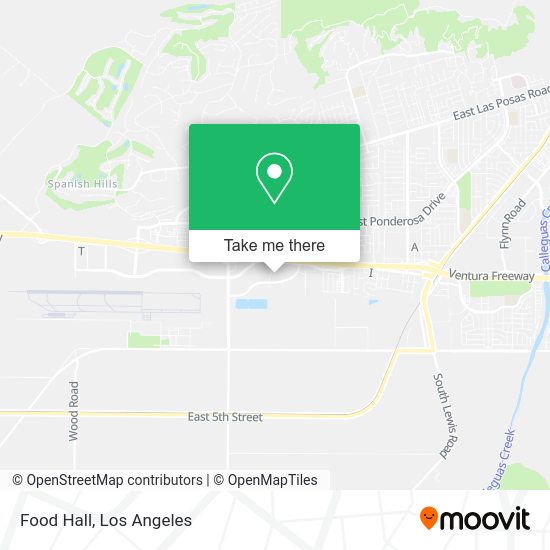 Mapa de Food Hall