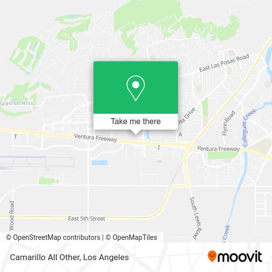 Camarillo All Other map