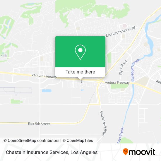 Chastain Insurance Services map