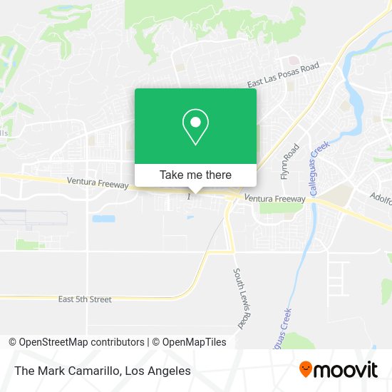 Mapa de The Mark Camarillo