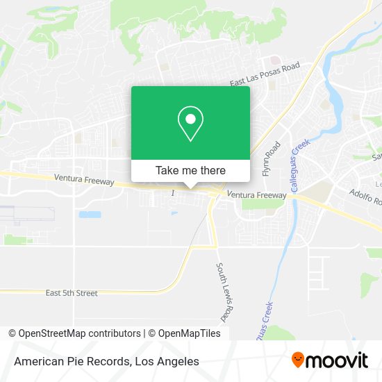 American Pie Records map