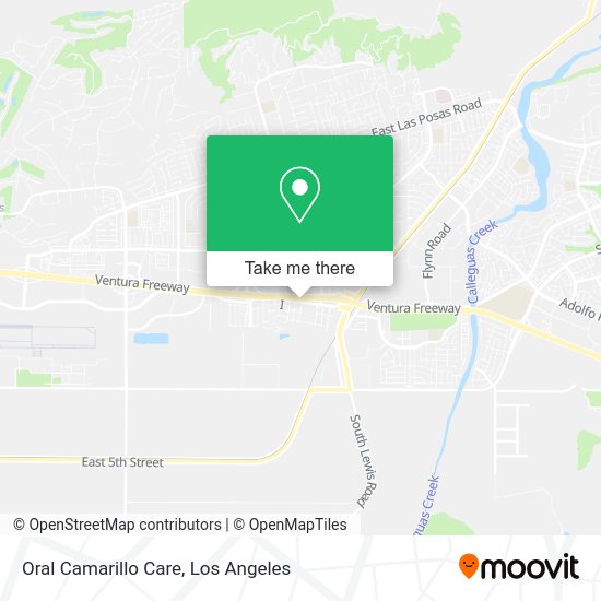 Oral Camarillo Care map