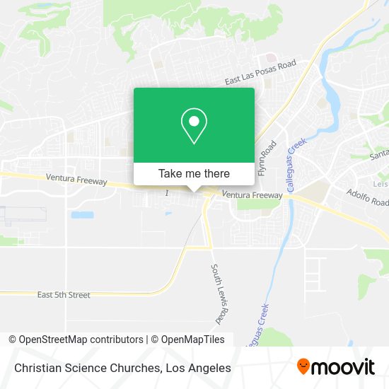 Mapa de Christian Science Churches