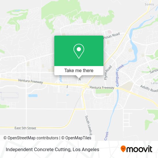 Independent Concrete Cutting map
