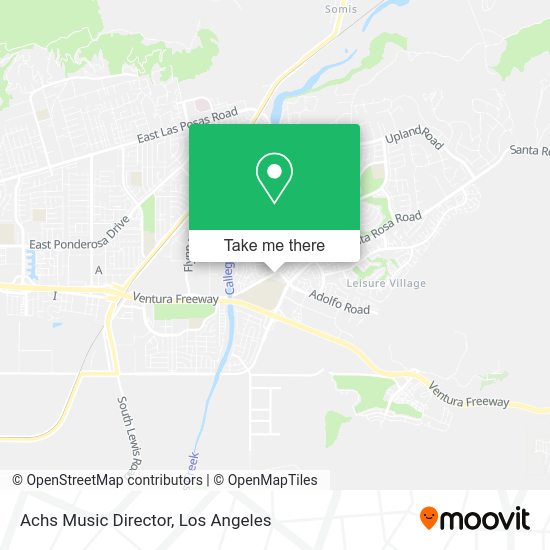 Mapa de Achs Music Director