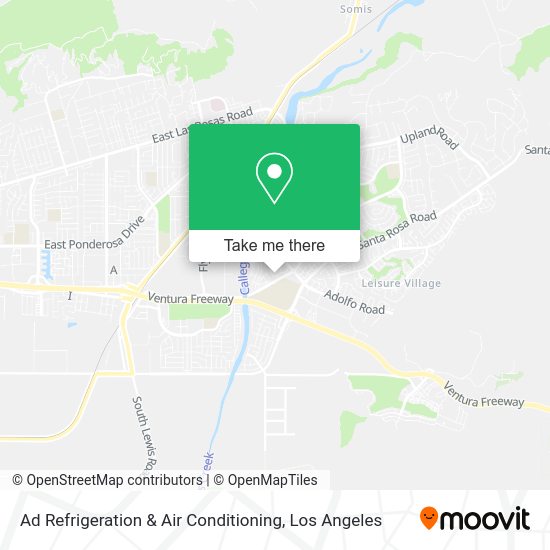 Ad Refrigeration & Air Conditioning map