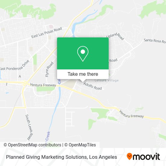 Mapa de Planned Giving Marketing Solutions