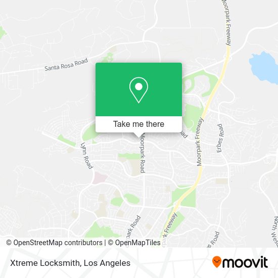 Xtreme Locksmith map